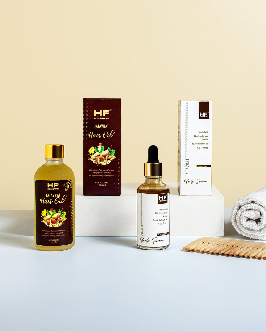 Unlocking the Secret to Luxurious Locks: Homeofarm's Hair Oil and Serum