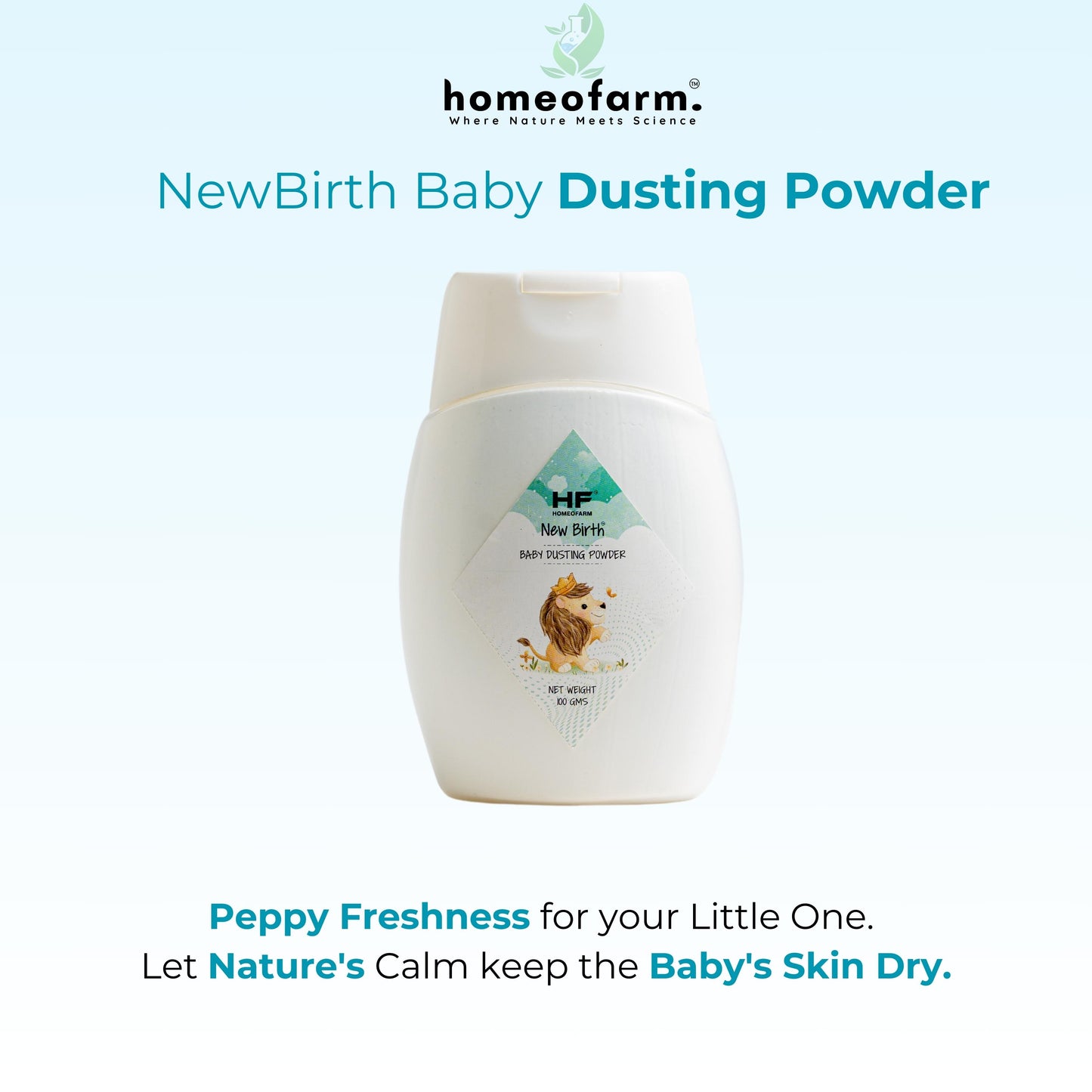 NewBirth Talc FREE Baby Dusting Powder